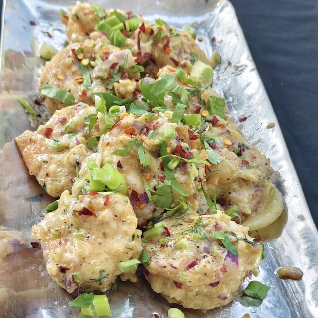 Butter Garlic Shrimp.