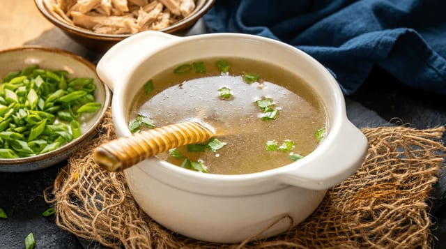 Chicken Clear Soup.