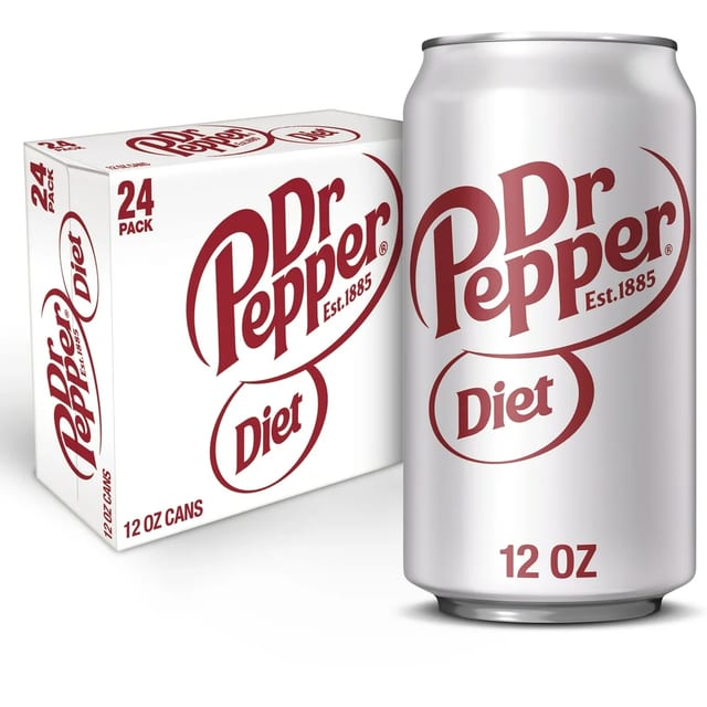 Diet Dr Pepper.