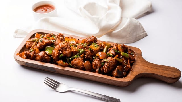 Curry Leaf Chicken.