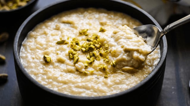 Rice Pudding (Kheer).
