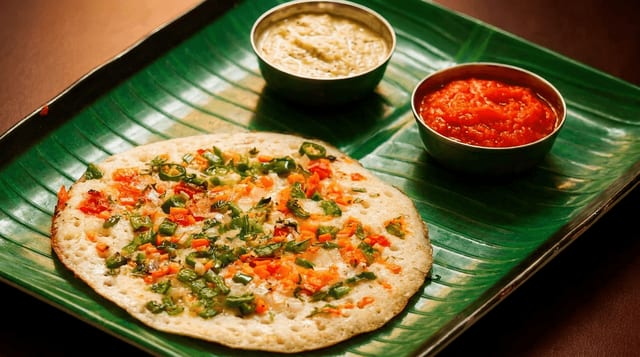 Mixed Veg Uthappam.