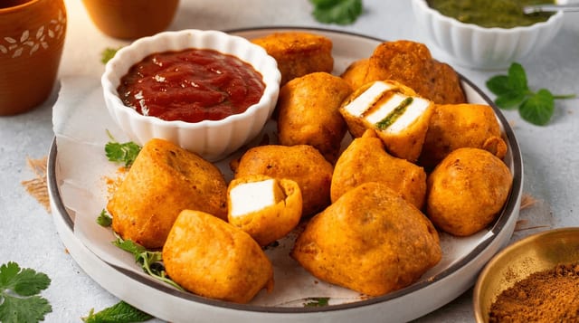 Paneer Pakoda.