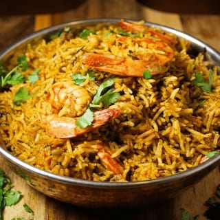 Shrimp Fry Biryani