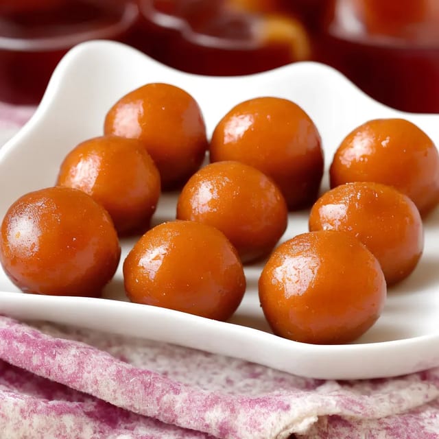 Gulab Jamun.