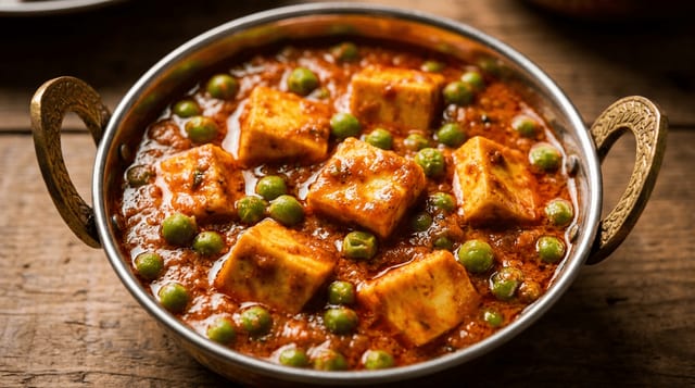 Mutter Paneer.