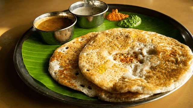 Butter Uthappam.