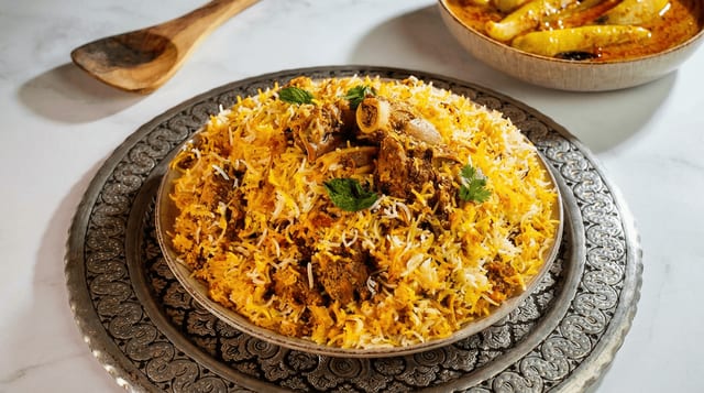 Lamb Fry Biryani.