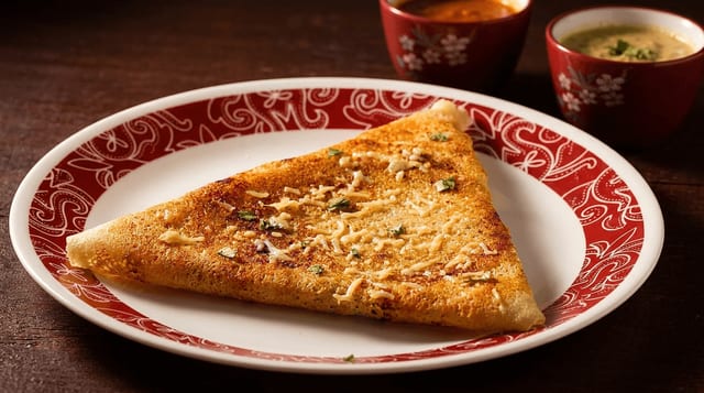 Cheese Dosa.