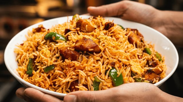 Chicken Fried Rice.
